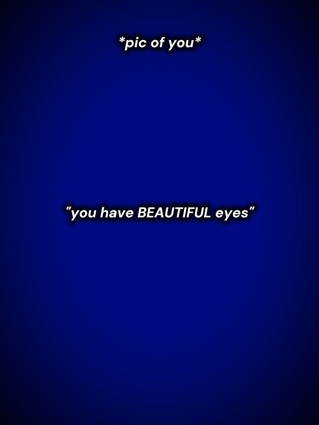 tu as de beaux yeux