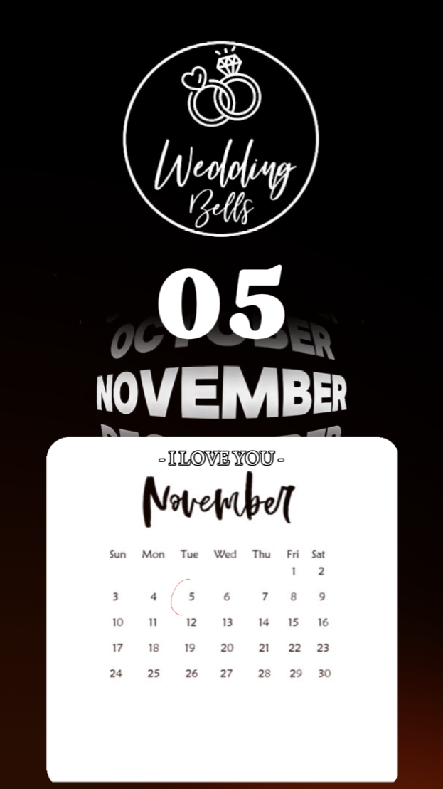 Mariage du 5 novembre