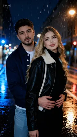 Couple photo collage