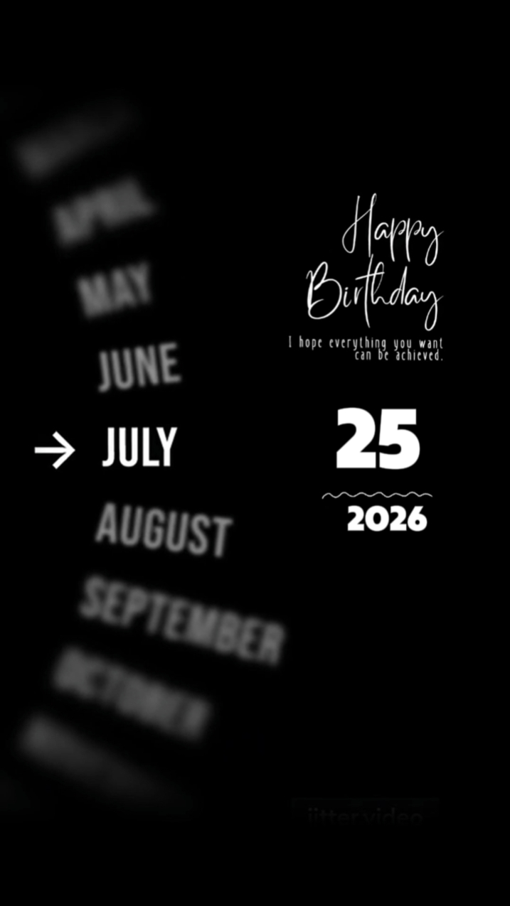Aniversário 25 DE JULHO 