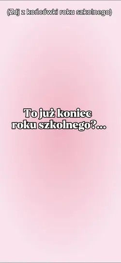 To już koniec roku?