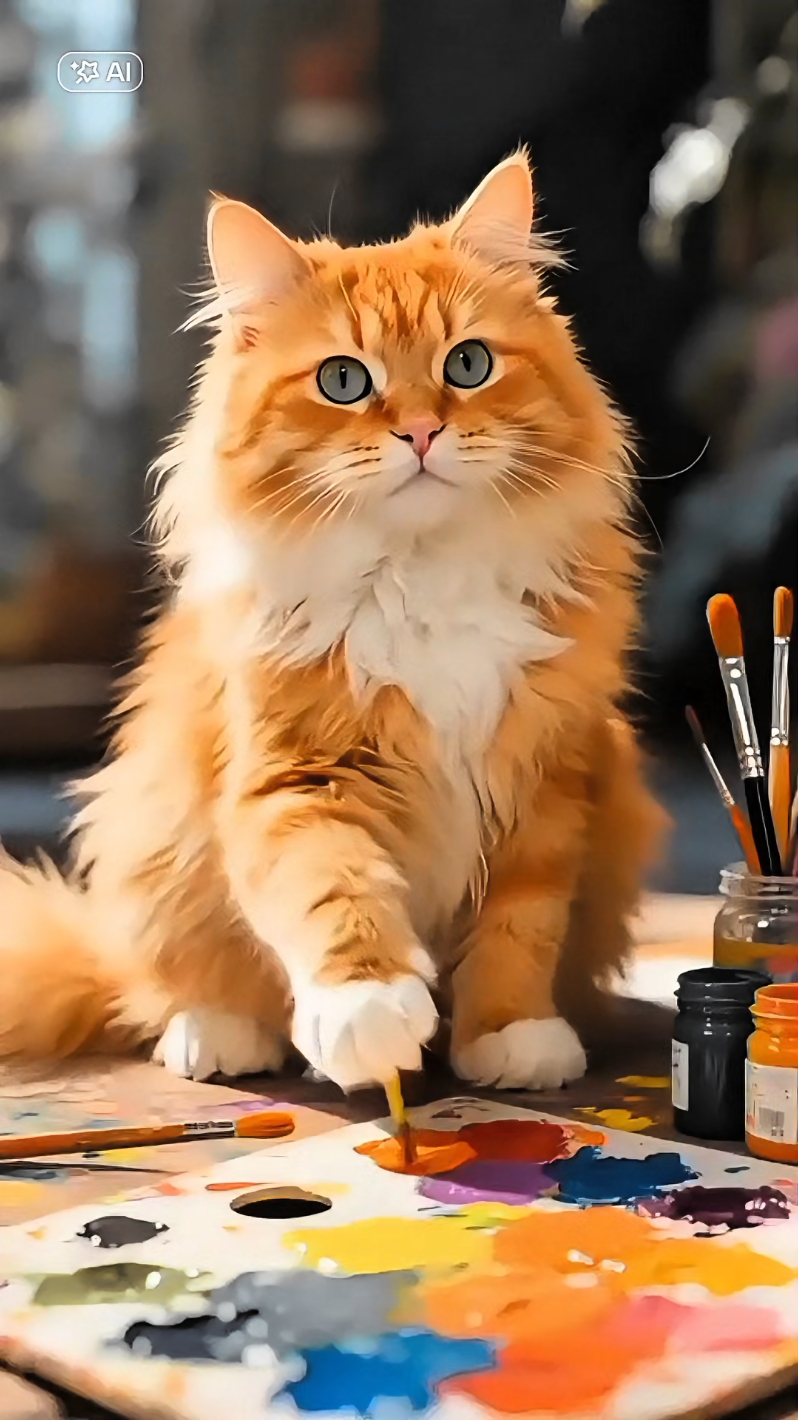 Cat Painting