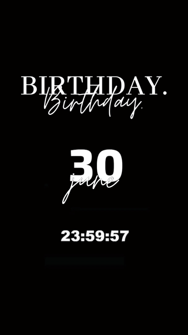 Cumpleaños del 30 de junio 