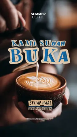 KAMI SUDAH BUKA
