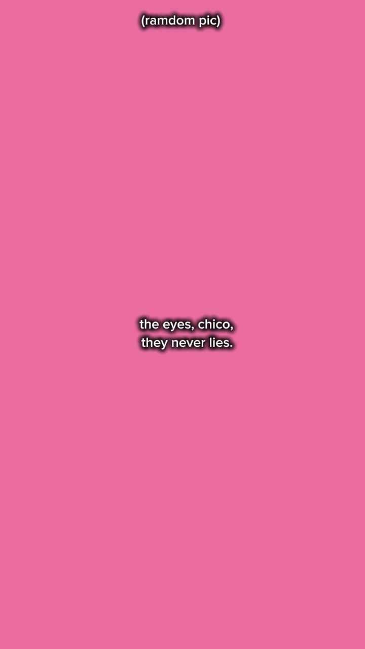 THE EYES NEVER LIE