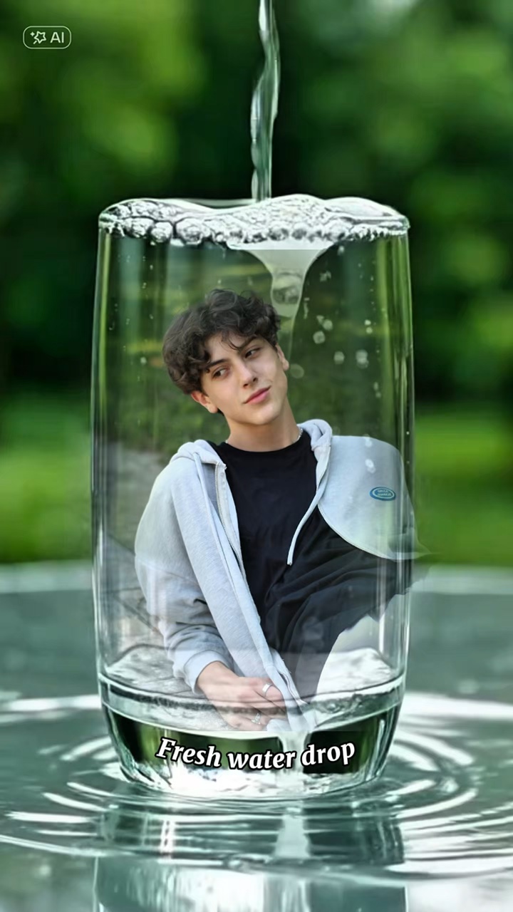 Goutte d'eau douce