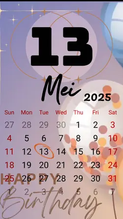 birthday 13 may