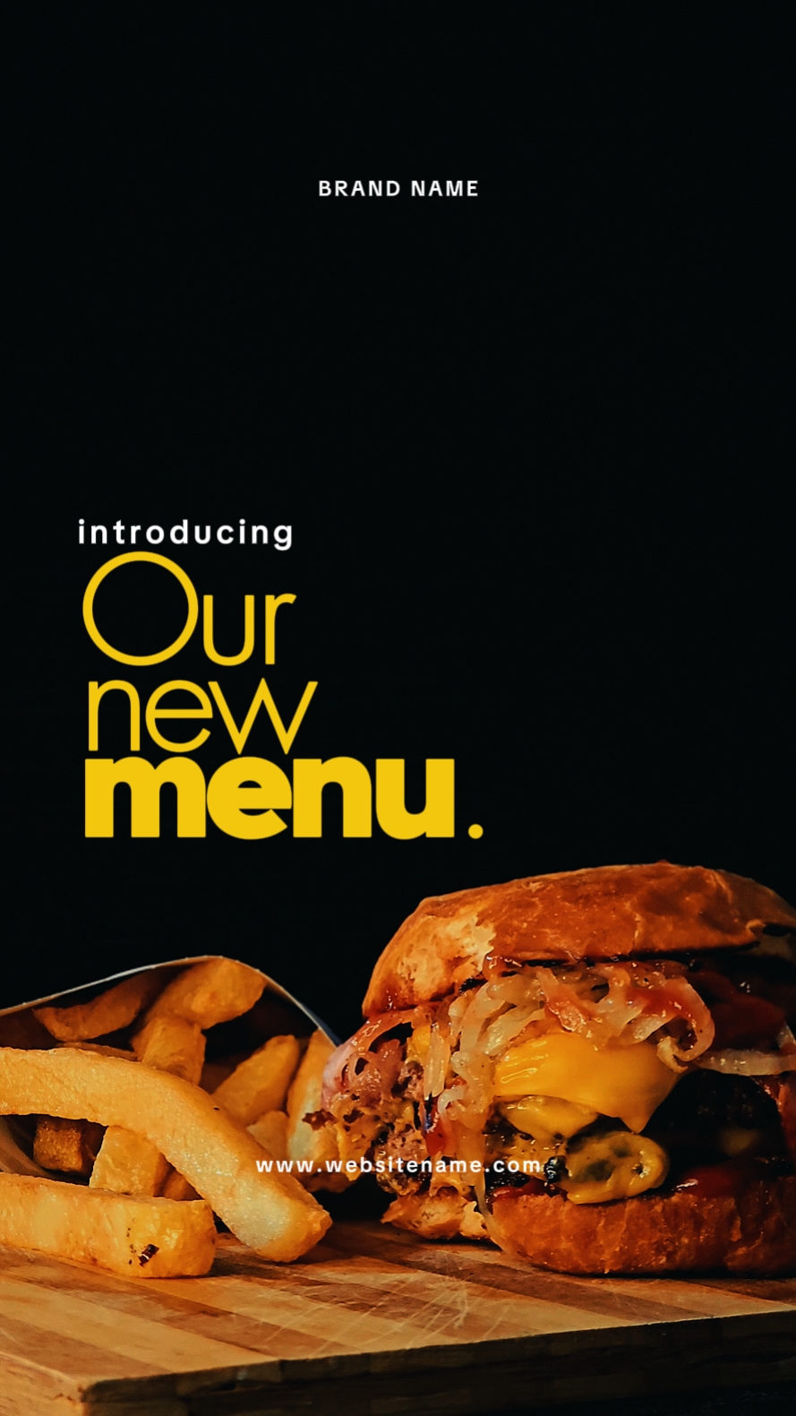 NOUVEAU MENU - NOURRITURE