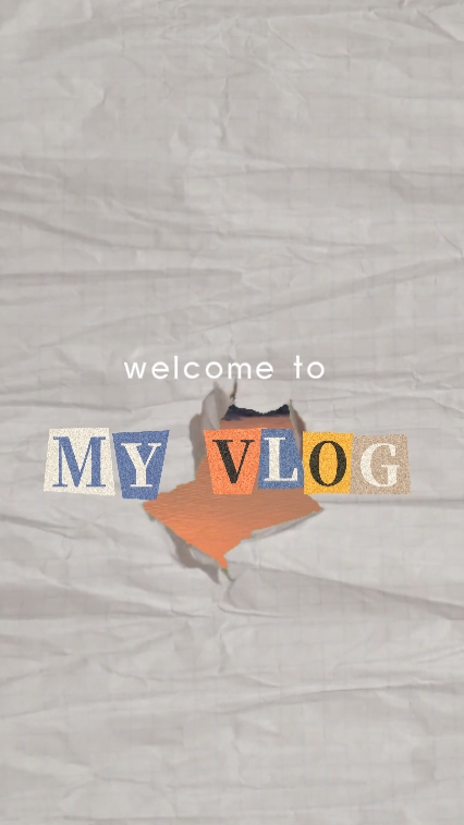 Abrindo mini vlog 