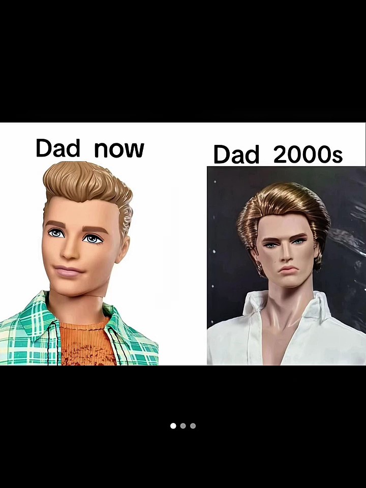 papa maintenant / papa des années 2000