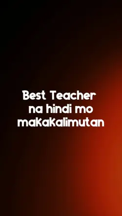 Best Teacher 