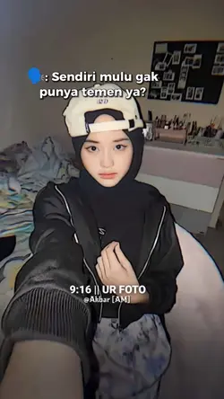 sendiri mulu gak