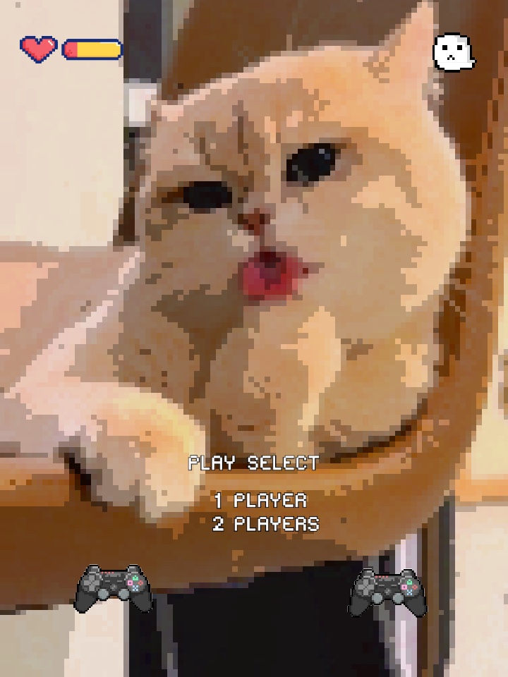 Filtro de juego retro