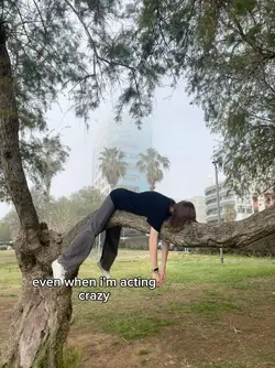 even when i'm acting