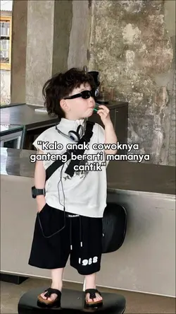 Anak cowok ganteng