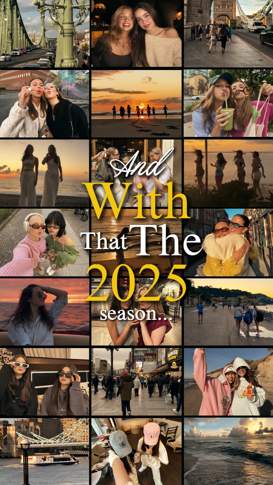 2025 recap collage