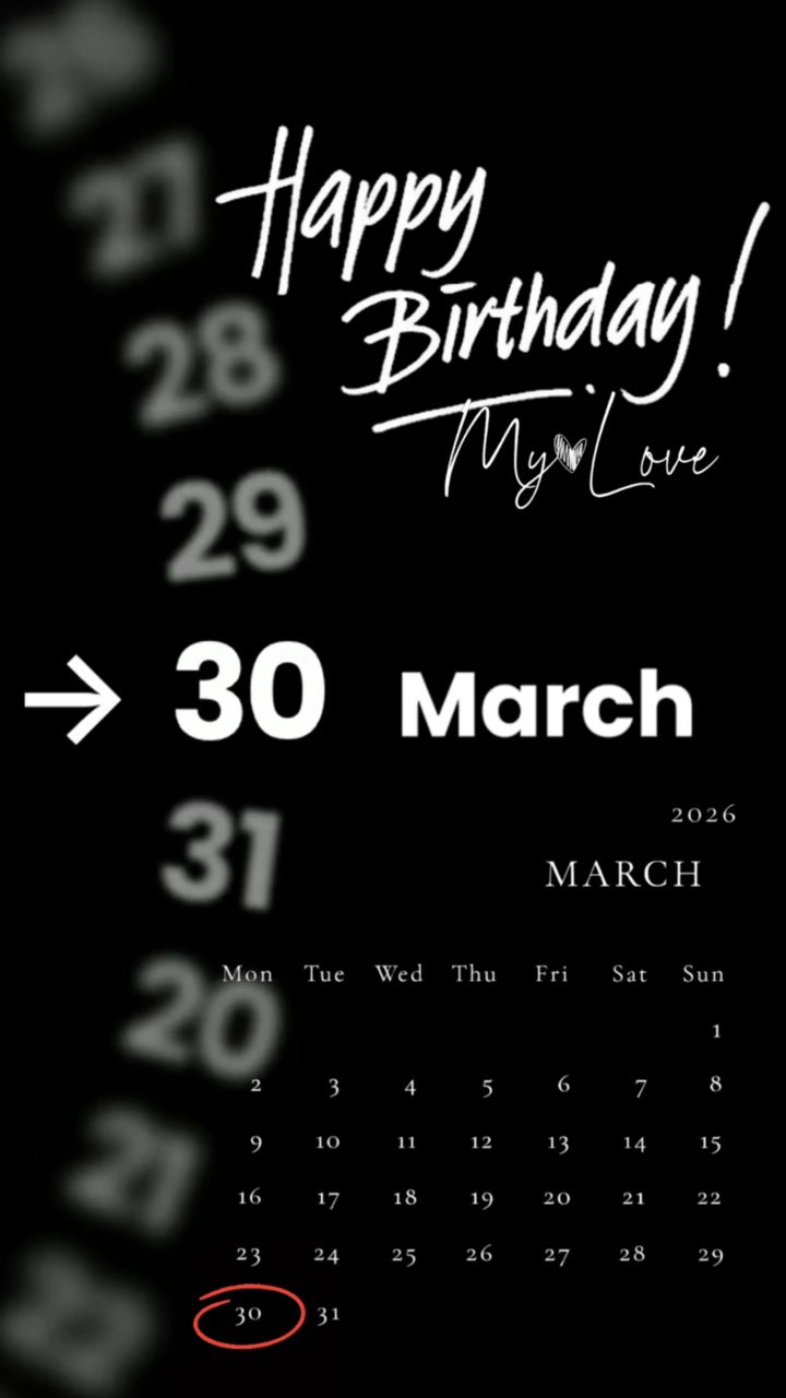 HBD 30 MARET