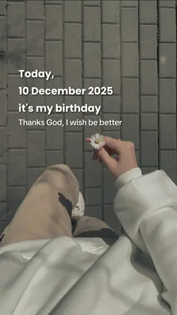 HBD FOR ME 