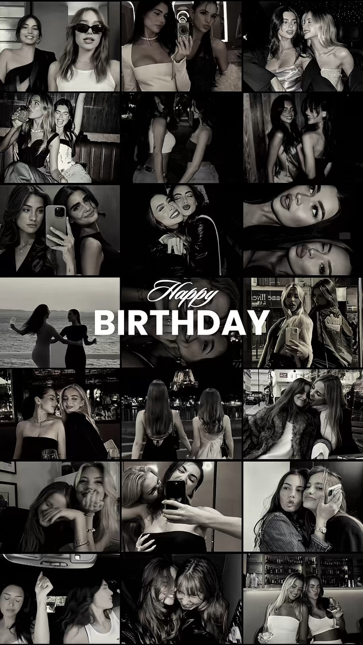 21 photos collage