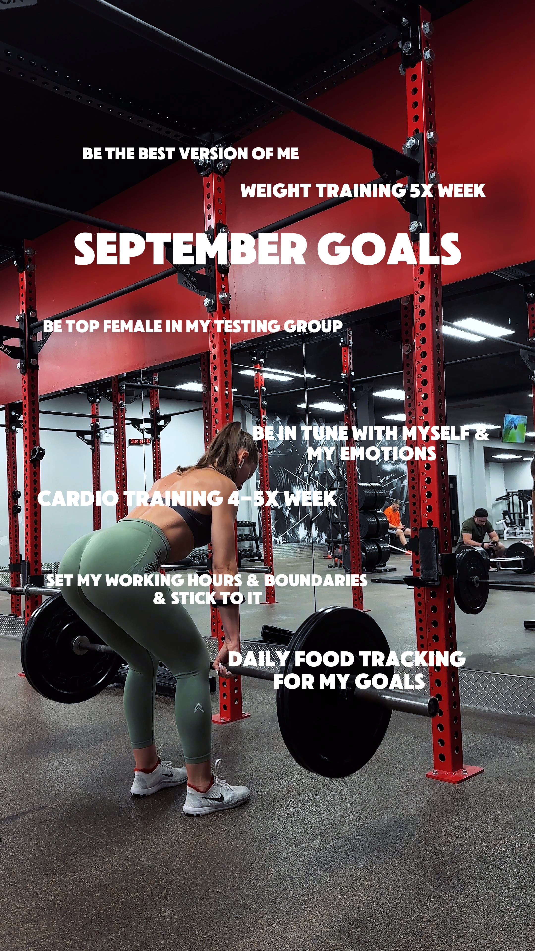SEPTEMBER GOALS 