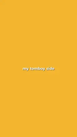 tomboy side