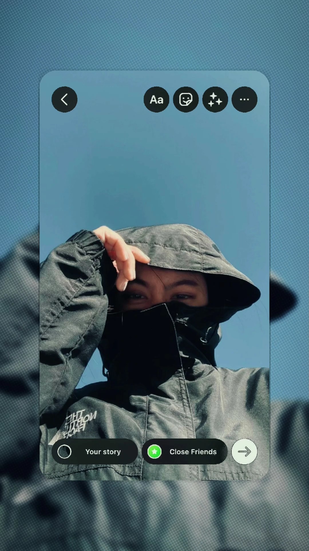 New IG story trend