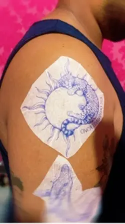processo de tatuagem