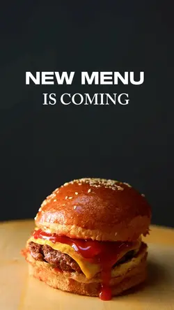 New menu