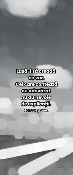 Gânduri și atât. 