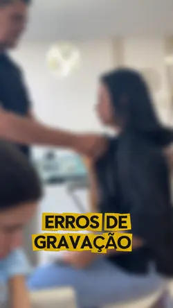 Erros de gravação 