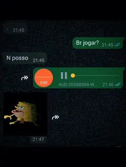 só não queria jogar