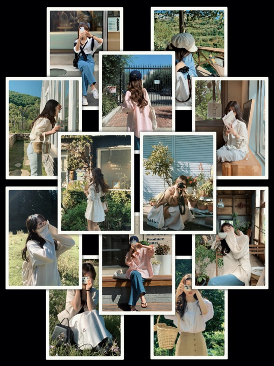 Récapitulatif du collage de photos