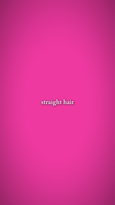 cheveux raides