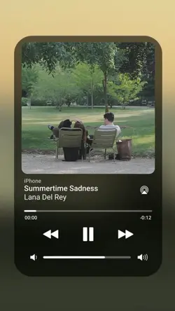 Summertime sadness