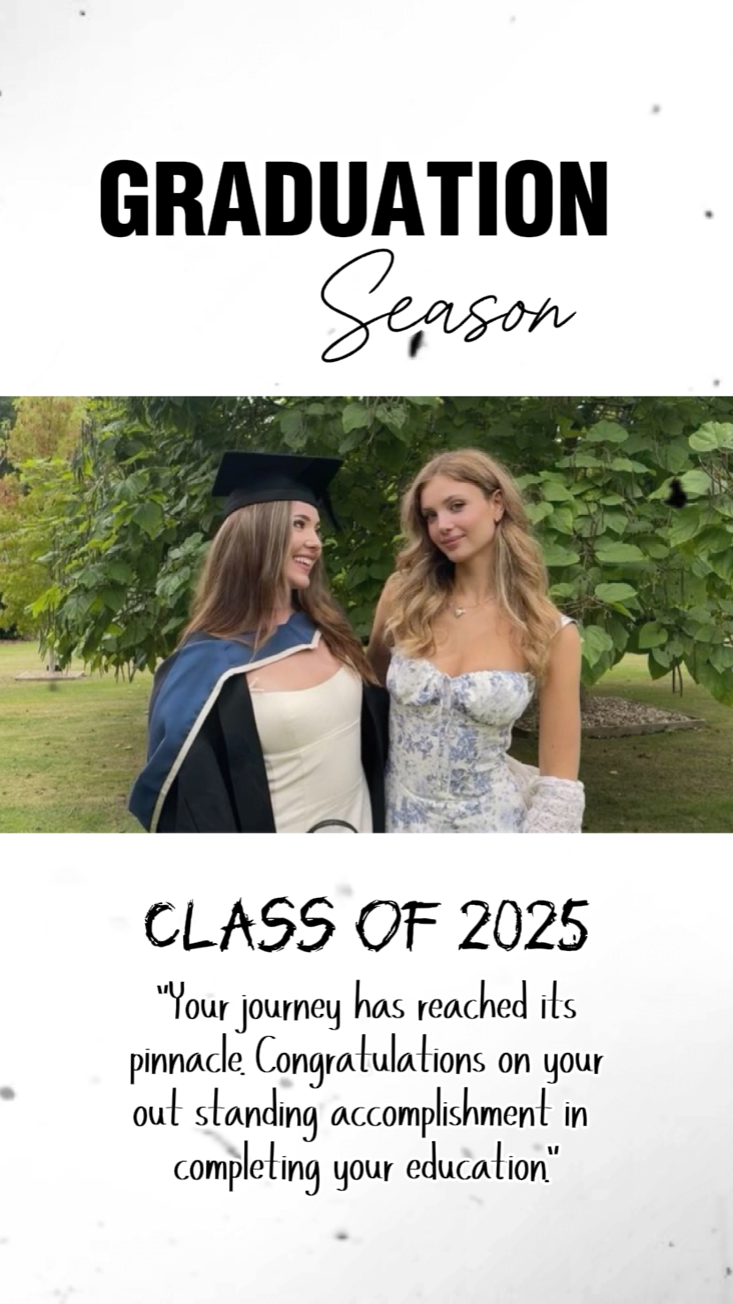 Graduation season