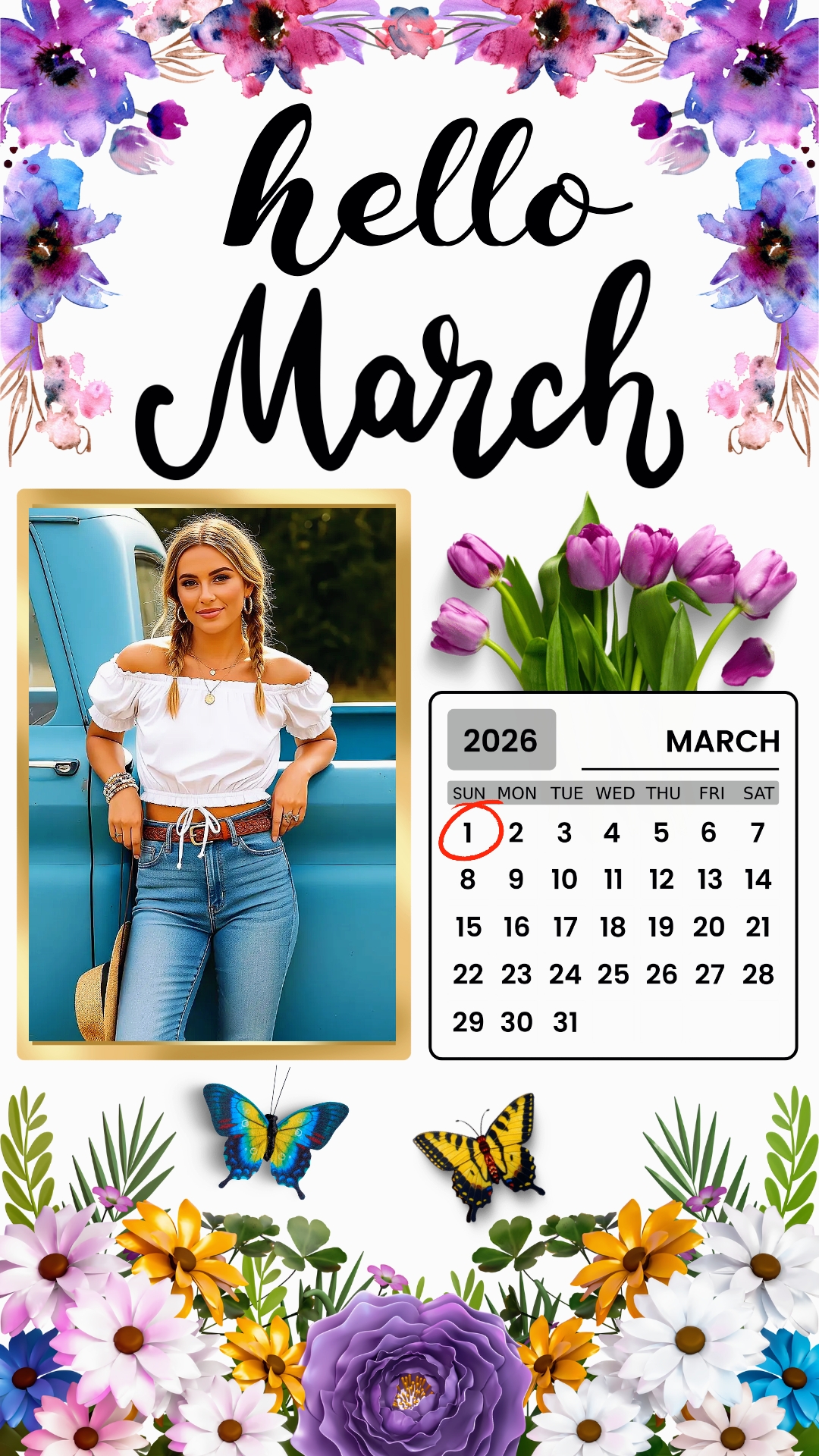 Hola marzo de 2026
