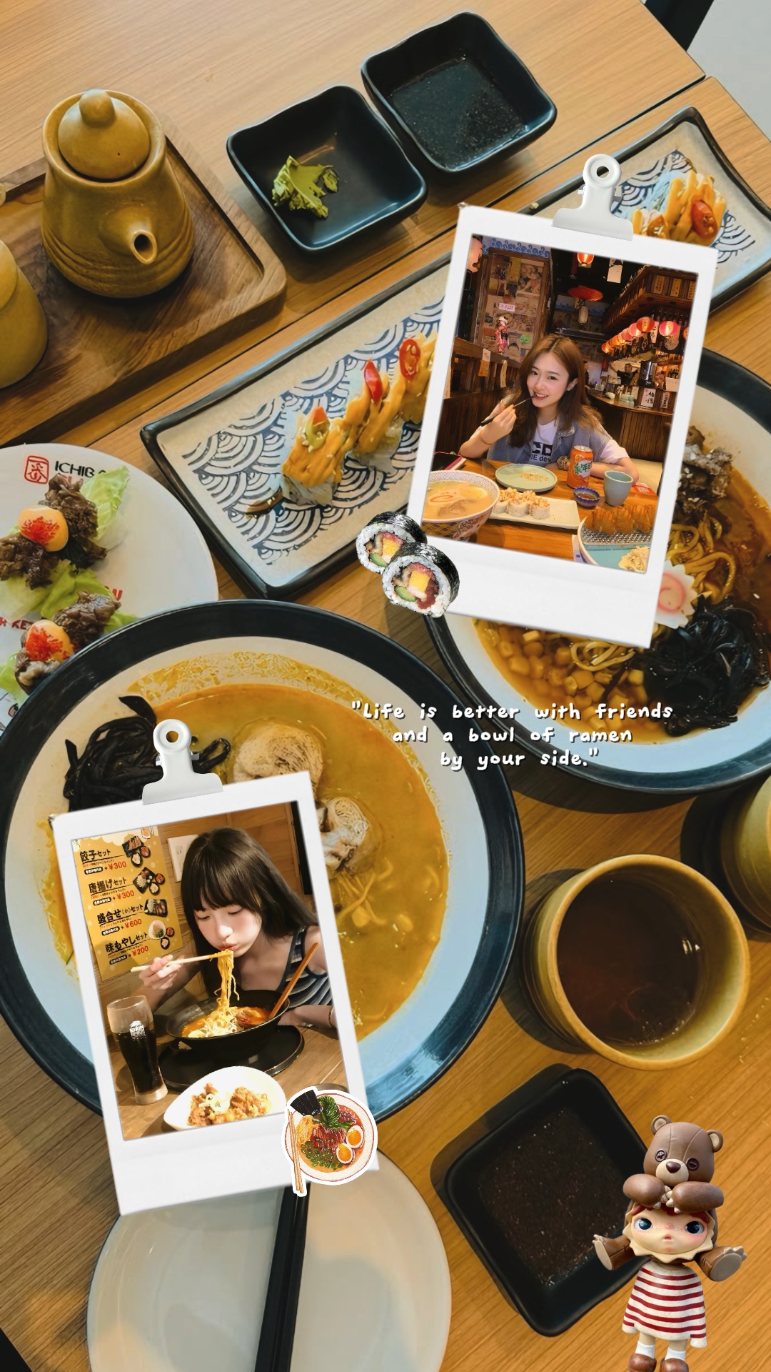 ramen avec / meilleur ami