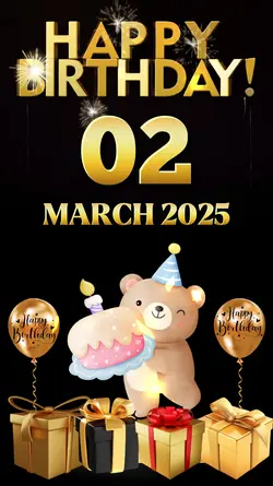 Birthday 2 Marc 2025