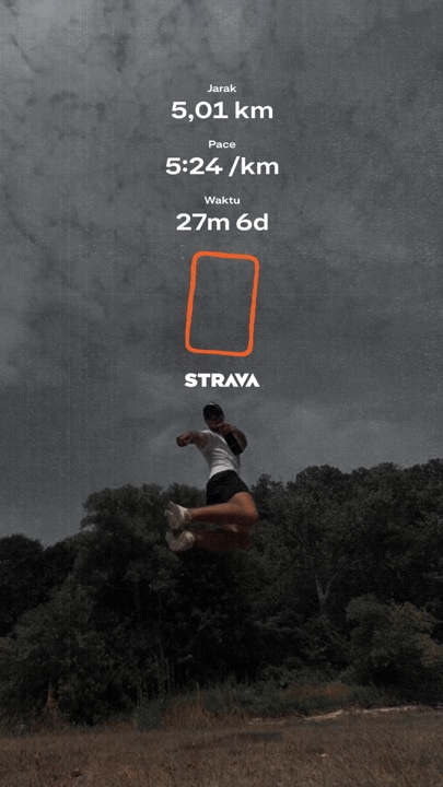 Exécution de la tendance Strava