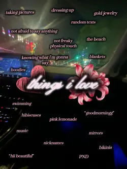 things i lovee