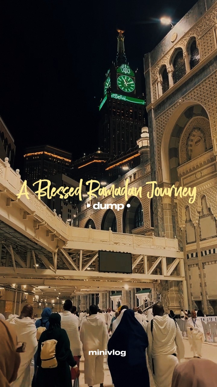minivlog di ramadan