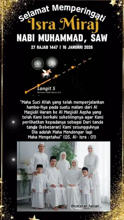 Isra Mi'raj 2026
