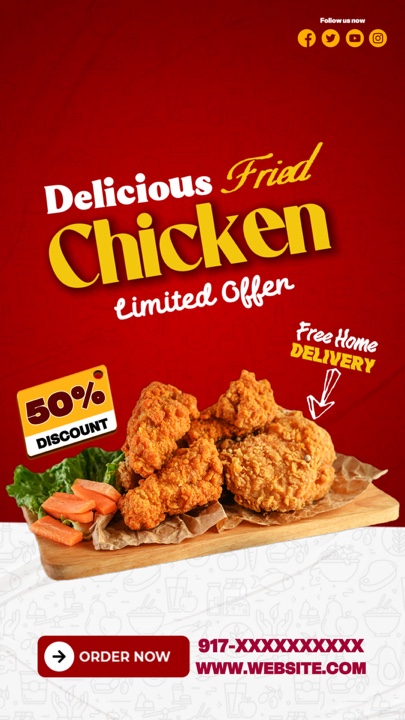 Pollo frito 