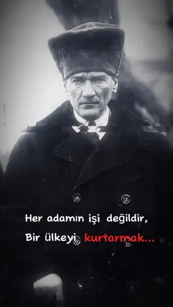 Atatürk…