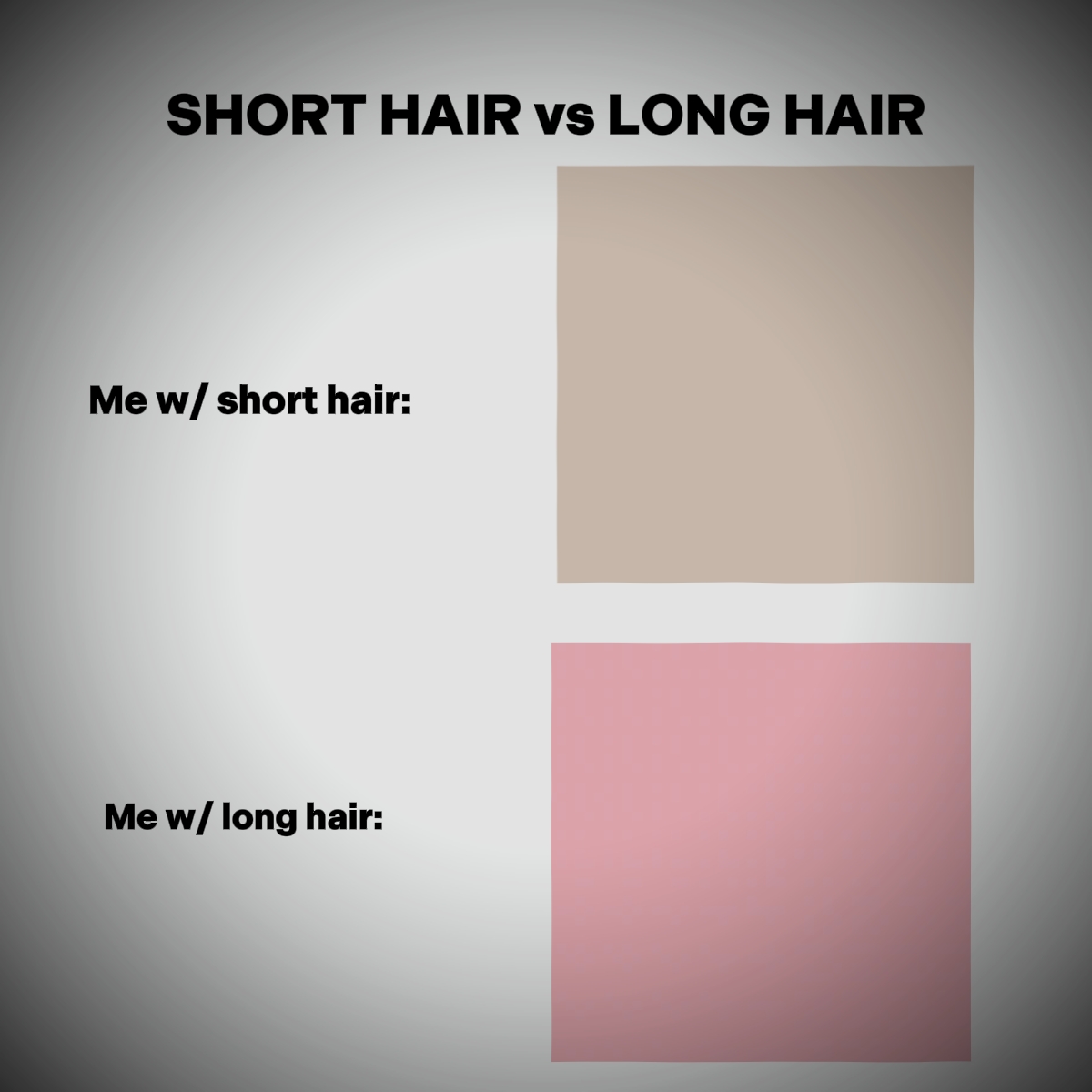 PELO CORTO / LARGO VS