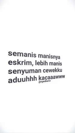 semanis manisnya