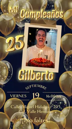 Invitación Cumple 