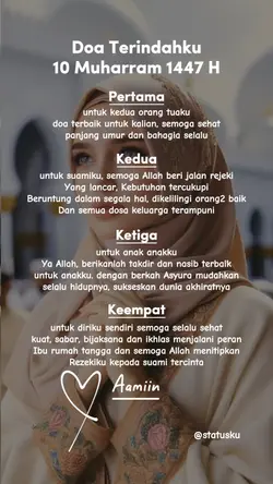 Doa 10 Muharram