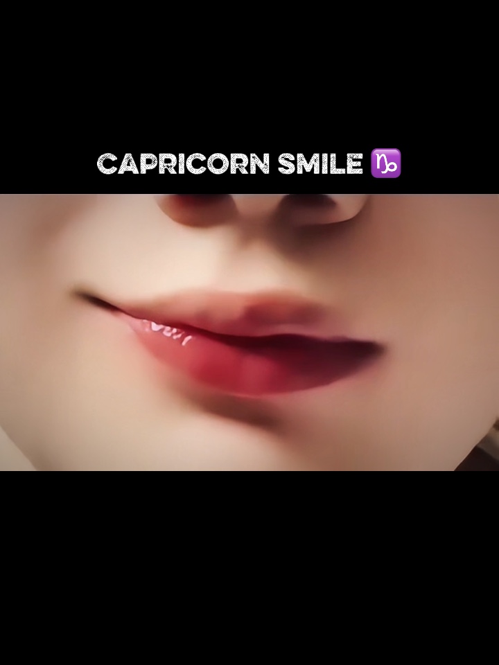 Capricorn smile