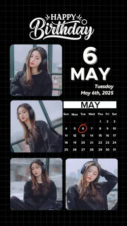 6 MAY BIRTHDAY